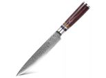 Coltello Da Cucina In Damasco KA-20052 - Affettare/Brown KP20052