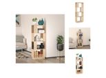 Vidaxl Libreria/Divisorio 51X25X132 Cm In Legno Di Pino Massiccio - Librerie E Scaffalature