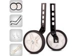 Ruote Laterali Set Di Ruote Laterali Per Allenamento Ruote Laterali Per Bicicletta Da 12 14 16 20 Pollici Nero Bianco