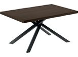 Spike - Tavolo Allungabile (160/240 X 90 Cm) In Frassino Nero