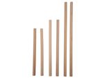6 Pezzi, Bastone Intrecciato, Strumento Per Maglieria In Legno Di Faggio Rotondo, Fai Da Te Manuale, Strumento Per La Creazione Di Arazzi
