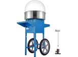 Succebuy Macchina Per Zucchero Filato Commerciale Con Carrello, Macchina Per Zucchero Filato Blu