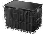 Succebuy Cestino Per Bicicletta Per Ruota Posteriore Con Rete, Cestino 340X210X225Mm