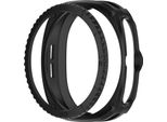 Inf Custodia Armatura + Lunetta Con Scala Per Samsung Watch8 Classic 47Mm Nero