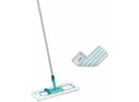 Tergicristallo Per Pavimenti Leifheit Back-Friendly Profi Xl Micro Duo Con Copertura Di Ricambio Micro Duo In Microfibra, Tergicristallo Per Pavimenti In Piastrelle E Pietra Con Ampia Larghezza Di Passata, Snodo Girevole A 360° E Sistema A Scatto