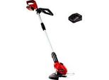 Power X-Change Akku-Rasentrimmer GE-CT 18Li Kit, 18Volt Rot/Schwarz, Li-Ionen Akku 2,0Ah