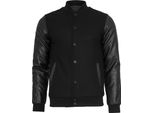 Urban Classics - Giacca College Oldschool Schwarz - Xl
