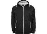 Urban Classics - Windbreaker Contrast Nero / Bianco - S