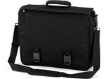 Quadra QD65 | Cartella Portadocumenti / Borsa A Tracolla - Colore: Nero - Dimensioni: 41 X 34 X 10 Cm
