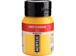 Amsterdam Serie Standard Flacone Di Colore Acrilico 500 Ml Giallo Azo Medio 269