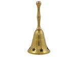 "E"" Weihn.Glocke Messing Gold"