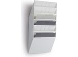 Durable Espositore Da Parete Flexiboxx 6 A4 Orizzontale, 6 Pezzi, Bianco, 1709785010