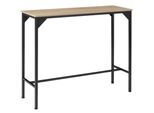 Tectake® Bartisch, Industrial Style, Rechteckig, 120 X 40 X 100,5 Cm