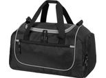 Borsa Sportiva Shugon Piraeus BC3807 (Taglia Unica) (Nero/Grigio Chiaro)