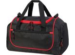 Borsa Sportiva Shugon Piraeus BC3807 (Taglia Unica) (Nero/Rosso)