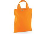 Westrord Mill Mini Shopping Bag, 4 Litri BC1216 (Taglia Unica) (Arancione)