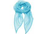 Sciarpa / Scialle In Chiffon Da Donna Premier RW2828 (Taglia Unica) (Turchese)