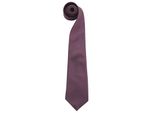 Cravatta Da Uomo Premier Colours, Tinta Unita RW1156 (Taglia Unica) (Viola)