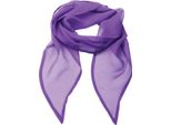 Sciarpa / Scialle In Chiffon Da Donna Premier RW2828 (Taglia Unica) (Viola Scuro)