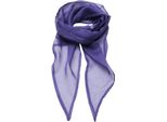 Sciarpa Di Chiffon Da Donna Premier / Scialle Di Chiffon RW2828 (Taglia Unica) (Viola)