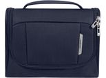 Kulturbeutel SAMSONITE VAYCAY, Damen, Gr. B/H/T: 26,5cm x 18,5cm x 11,5cm, blau (midnight blau), PET, unifarben, Taschen Kulturbeutel, Kosmetiktasche Reisekosmetiktasche Beauty-Bag mit Tragegriff