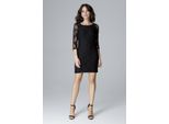 Lenitif Mini Abito Donna Iseunete Nero Xl