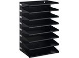 Durable Modulo Smista Corrispondenza A 8 Ripiani A4, Nero, 336101