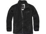 Brandit - Giacca In Pile Teddy Nera - S