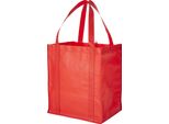 Borsa Per La Spesa Liberty, In Tessuto Non Tessuto (2 Pezzi/Confezione) PF2572 (33 X 25,4 X 36,8 Cm) (Rosso)