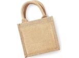 Borsa In Iuta Westford Mill / Mini Borsa Regalo In Iuta, 6 Litri (2 Pezzi/Confezione) BC4155 (Taglia Unica) (Naturale)