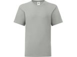 Maglietta Fruit Of The Loom Jungen Iconic PC3388 (164) (Zink-Grau)