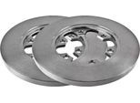 2X Disco Freno Vaico V25-40014 Posteriore Per Ford Transit V363 Bus (Fad Fbd) 22Mm