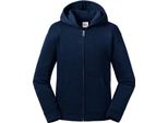 Russell Bambini Authentic Zip Giacca Con Cappuccio PC4024 (5-6 Anni (116)) (Blu Navy)