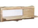 MASSIVMOEBEL24 | Mensola In Legno Di Acacia 121X22X38 Acacia Naturale Laccato Pure Acacia #705