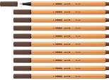 Stabilo Fineliner - Punta 88 - Penna Singola - Umbra Umbra