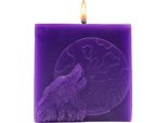 La Notte Del Lupo * Candela Profumata A Cubo Lavanda Viola Viola Luna Piena