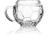 Boccale Da Birra Orion Bicchiere Da Birra FussballfÖRmig Manico In Vetro 0,35L