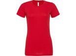 Bella 6400 | Maglia Donna Rilassata A Maniche Corte - Colore: Rosso - Taglia: Xl