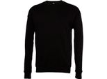 Canvas 3945 | Pile Uomo Sweat Drop Shoulder - Colore: Nero - Taglia: Xs