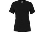 Bella 6400 | Maglia Donna Rilassata A Maniche Corte - Colore: Nero Heather - Taglia: S