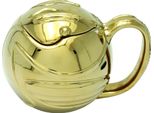 Harry Potter - Tazza 3D Golden Snitch Con Coperchio 450Ml