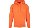 Urban Classics TB3086 | Felpa Con Cappuccio Basic Organic Uomo - Colore: Mandarino - Taglia: S