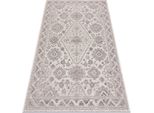Tappeto Color 19521260 Sisal Ornement, Telaio Beige Beige 120X170 Cm