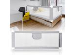 Tolletour Sponde Del Letto Per L'uso Con Il Letto A Molle Sponde Di Protezione Del Letto Sponde Del Letto Per Bambini Pieghevole Portatile Pieghevole 180X 80Cm