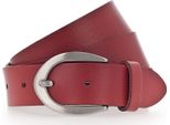 Vanzetti Pelle Cintura Neon Booster 30Mm Full Leather Belt W110 Red Rosso