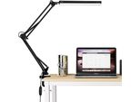 Wolketon Led Lampada Da Tavolo Lampada Da Lettura Dimmerabile Lampada Da Ufficio Flessibile 10W Adatta Con Braccio Girevole