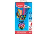 Matita Colorata Triangolare Maped Color'peps Strong 24 Astuccio In Metallo