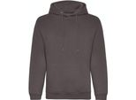Awdis - Felpa Con Cappuccio, Biologica Per Uomo PC4386 (M) (Antracite)