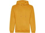 Awdis - Felpa Con Cappuccio, Biologica Per Uomo PC4386 (M) (Giallo Senape)