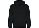 Awdis - Felpa Con Cappuccio, Biologica Per Uomo PC4386 (M) (Nero)